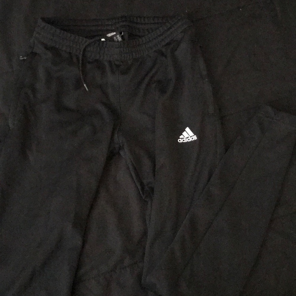 Adidas side zip sweats